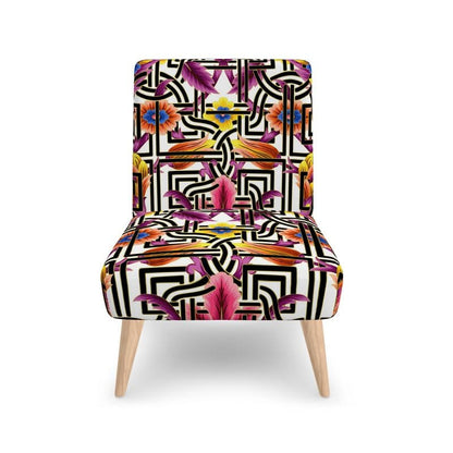 Kate McEnroe New York Cadenza Florale Maze Accent ChairAccent Chairs2340131