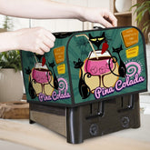 Kate McEnroe New York Cats Cocktails Catnaps Toaster Cover, Atomic Cat Tiki KitchenToaster CoversnfRRAKLgcgL