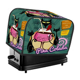 Kate McEnroe New York Cats Cocktails Catnaps Toaster Cover, Atomic Cat Tiki KitchenToaster CoversnfRRAKLgcgL