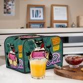 Kate McEnroe New York Cats Cocktails Catnaps Toaster Cover, Atomic Cat Tiki KitchenToaster CoversnfRRAKLgcgL