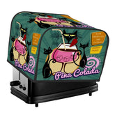 Kate McEnroe New York Cats Cocktails Catnaps Toaster Cover, Atomic Cat Tiki KitchenToaster CoversnfRRAKLgcgL