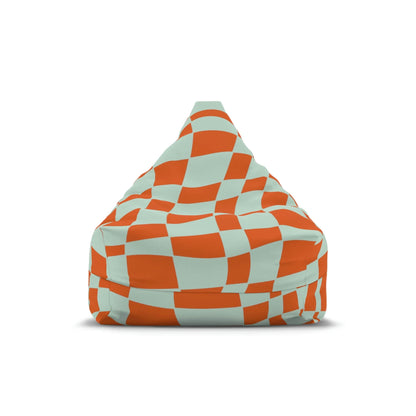 Kate McEnroe New York Checkered Bean Bag Chair Cover Bean Bag Chair Covers 27" × 30" × 25" / Without insert 31019712721118721851