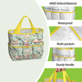 Kate McEnroe New York Chinoiserie Bird and Peony Garden Tool BagGarden Tool Bagw3jDvANHsK