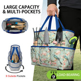 Kate McEnroe New York Chinoiserie Bird and Peony Garden Tool BagGarden Tool Bagw3jDvANHsK