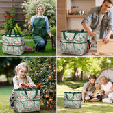 Kate McEnroe New York Chinoiserie Bird and Peony Garden Tool BagGarden Tool Bagw3jDvANHsK