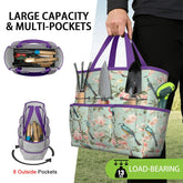 Kate McEnroe New York Chinoiserie Bird and Peony Garden Tool BagGarden Tool Bagw3jDvANHsK
