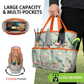 Kate McEnroe New York Chinoiserie Bird and Peony Garden Tool BagGarden Tool Bagw3jDvANHsK