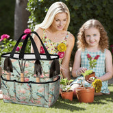 Kate McEnroe New York Chinoiserie Bird and Peony Garden Tool BagGarden Tool BagWJ3aKeMlUL