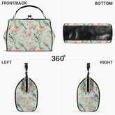 Kate McEnroe New York Chinoiserie Bird and Peony Kiss Lock HandbagCrossbody BagsD3269487