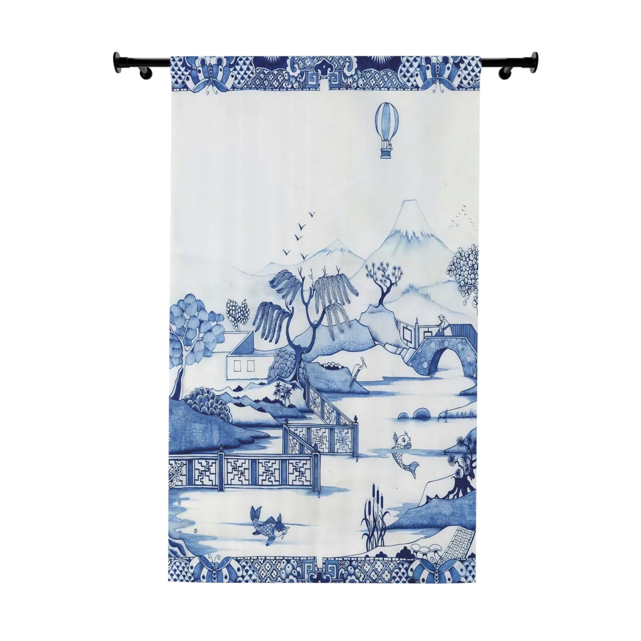 Kate McEnroe New York Chinoiserie Blue Willow 