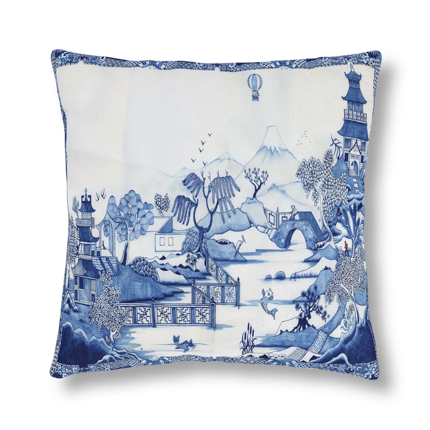 Kate McEnroe New York Chinoiserie Blue Willow Indoor Outdoor PillowThrow Pillows36326994540502385423