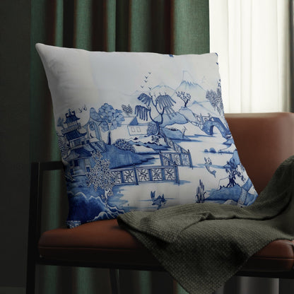 Kate McEnroe New York Chinoiserie Blue Willow Indoor Outdoor PillowThrow Pillows36326994540502385423