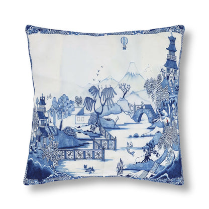 Kate McEnroe New York Chinoiserie Blue Willow Indoor Outdoor PillowThrow Pillows36326994540502385423