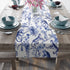 Printify Chinoiserie Botanical Toile Country Farmhouse Table Runner Home Decor 16" × 90" / Polyester 30506542177182657918