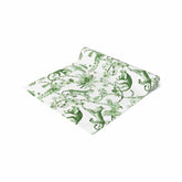 Kate McEnroe New York Chinoiserie Botanical Toile Floral Green, White Table RunnerTable Runners33760451675575617635