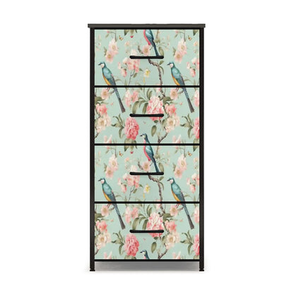 Kate McEnroe New York Chinoiserie Floral Bird and Peony 4 Drawer Dresser Mid Century Modern StorageDressers4pmz9aRGdL