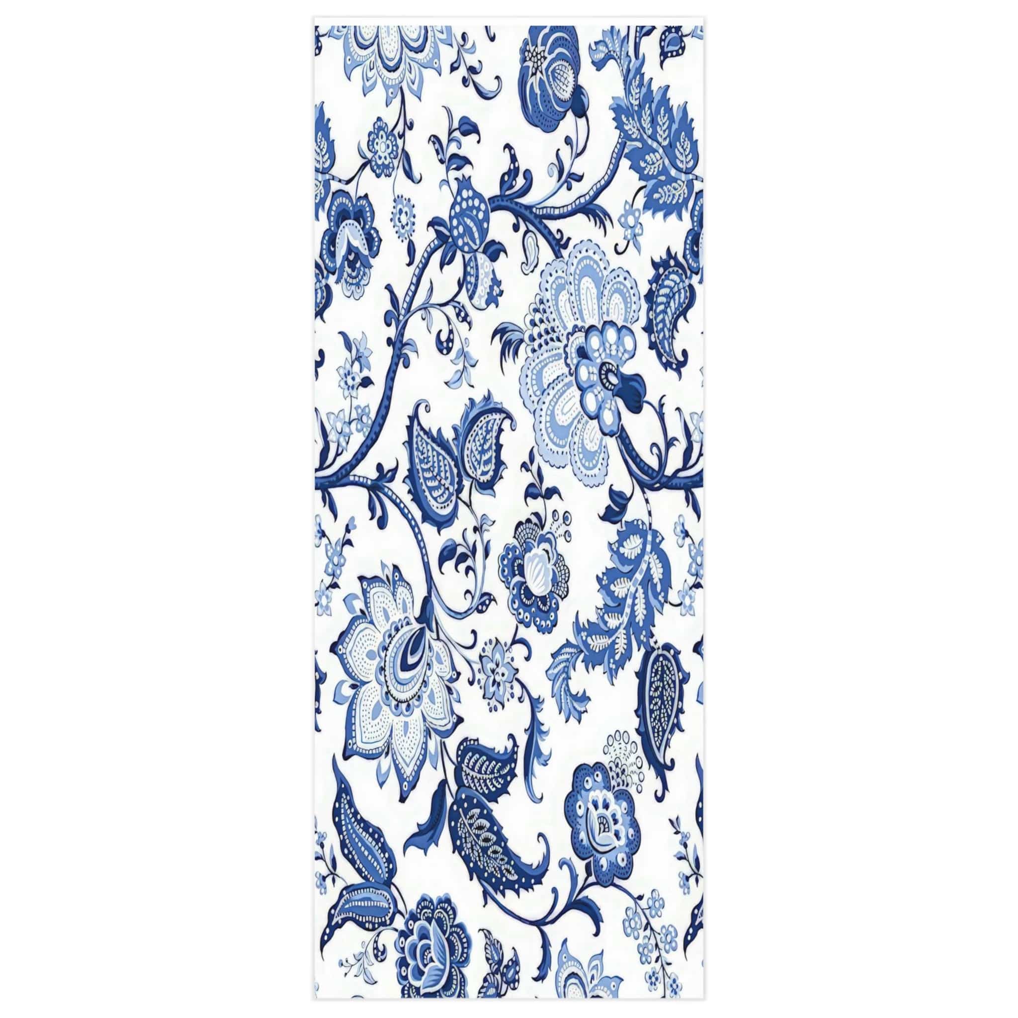 Kate McEnroe New York Chinoiserie Jacobean Floral Wrapping Paper, Country Farmhouse Grandmillenial Gift WrapWrapping Paper12001451061962380588