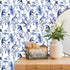 Kate McEnroe New York Chinoiserie Jungle Botanical Toile Peel And Stick Wallpaper PanelsWallpaper118827
