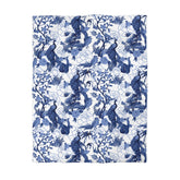 Kate McEnroe New York Chinoiserie Peacock Duvet Cover, Blue Floral Bedding, Elegant Bedroom Decor, Asian BeddingDuvet Covers22162825572702343687