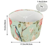 Kate McEnroe New York Chinoiserie Vintage Bird Peony Floral Drum Lamp ShadeLamp Shadest4tlmeKqoI