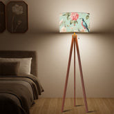 Kate McEnroe New York Chinoiserie Vintage Bird Peony Floral Drum Lamp ShadeLamp Shadest4tlmeKqoI