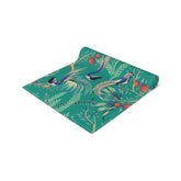 Kate McEnroe New York Chinoiserie Vintage Tropical Birds Floral Table RunnerTable Runners30129274926042936362
