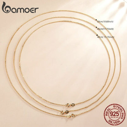Kate McEnroe New York Classic Chain 100% 925 Sterling Silver Set Necklaces