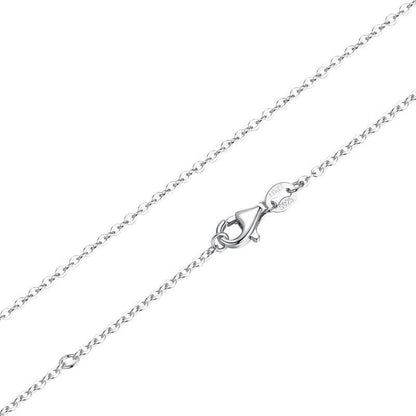 Kate McEnroe New York Classic Chain 100% 925 Sterling Silver SetNecklaces2810559 - platinum - plated - c - 40cm