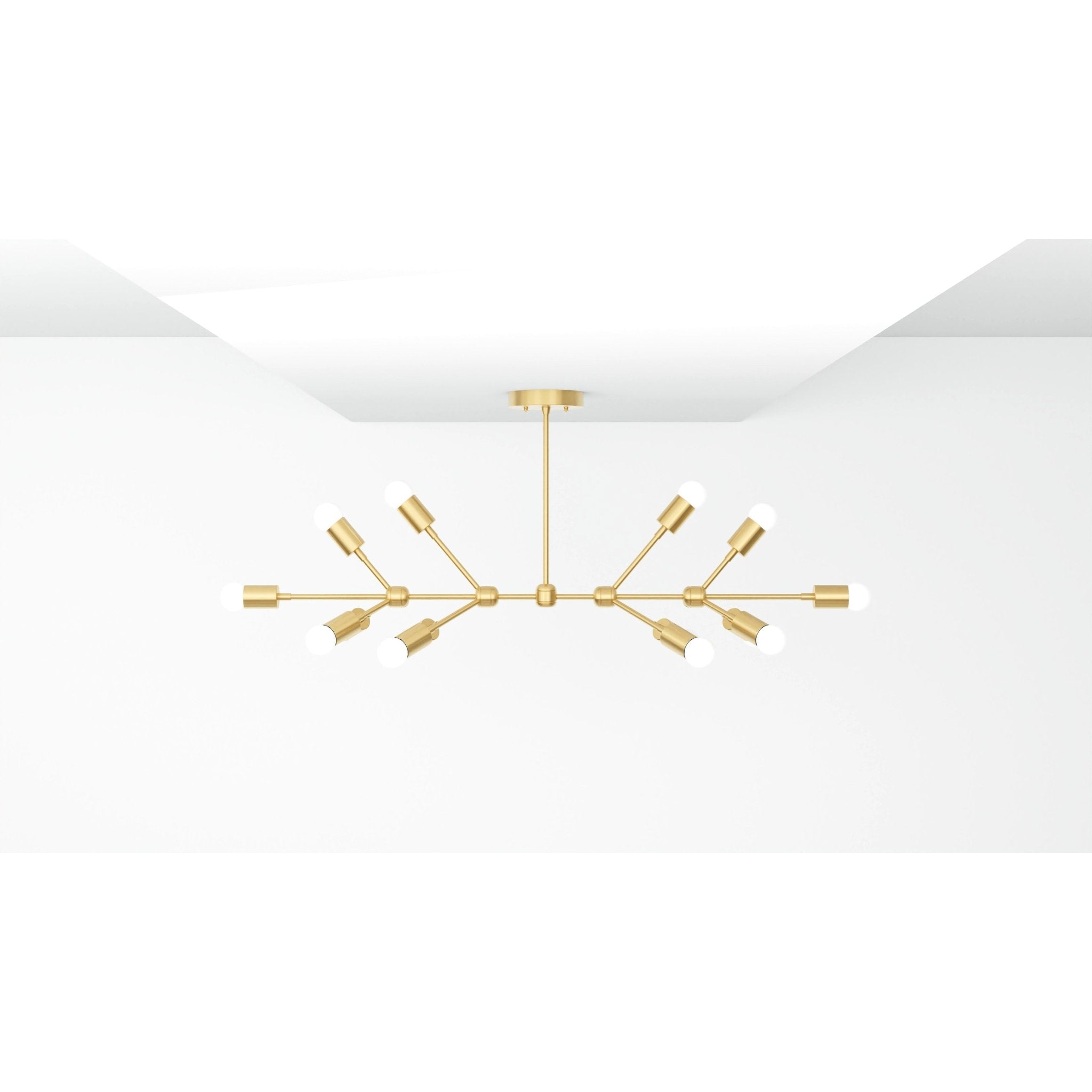 Kate McEnroe New York Claude - Large 14 Light Sputnik Inspired ChandelierChandeliersku - 31102131044409