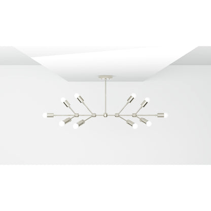 Kate McEnroe New York Claude - Large 14 Light Sputnik Inspired ChandelierChandeliersku - 31102131208249