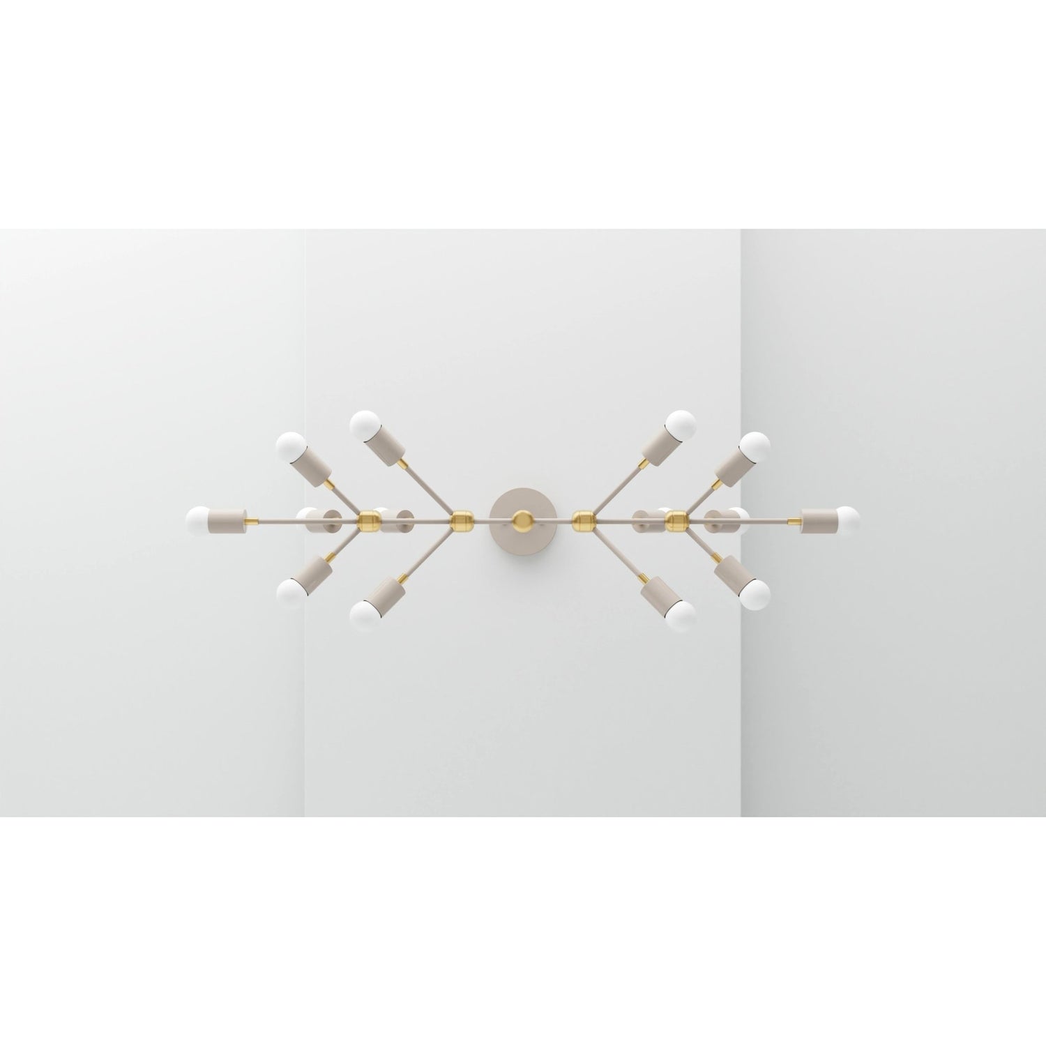 Kate McEnroe New York Claude - Large 14 Light Sputnik Inspired ChandelierChandeliersku - 31102131208249