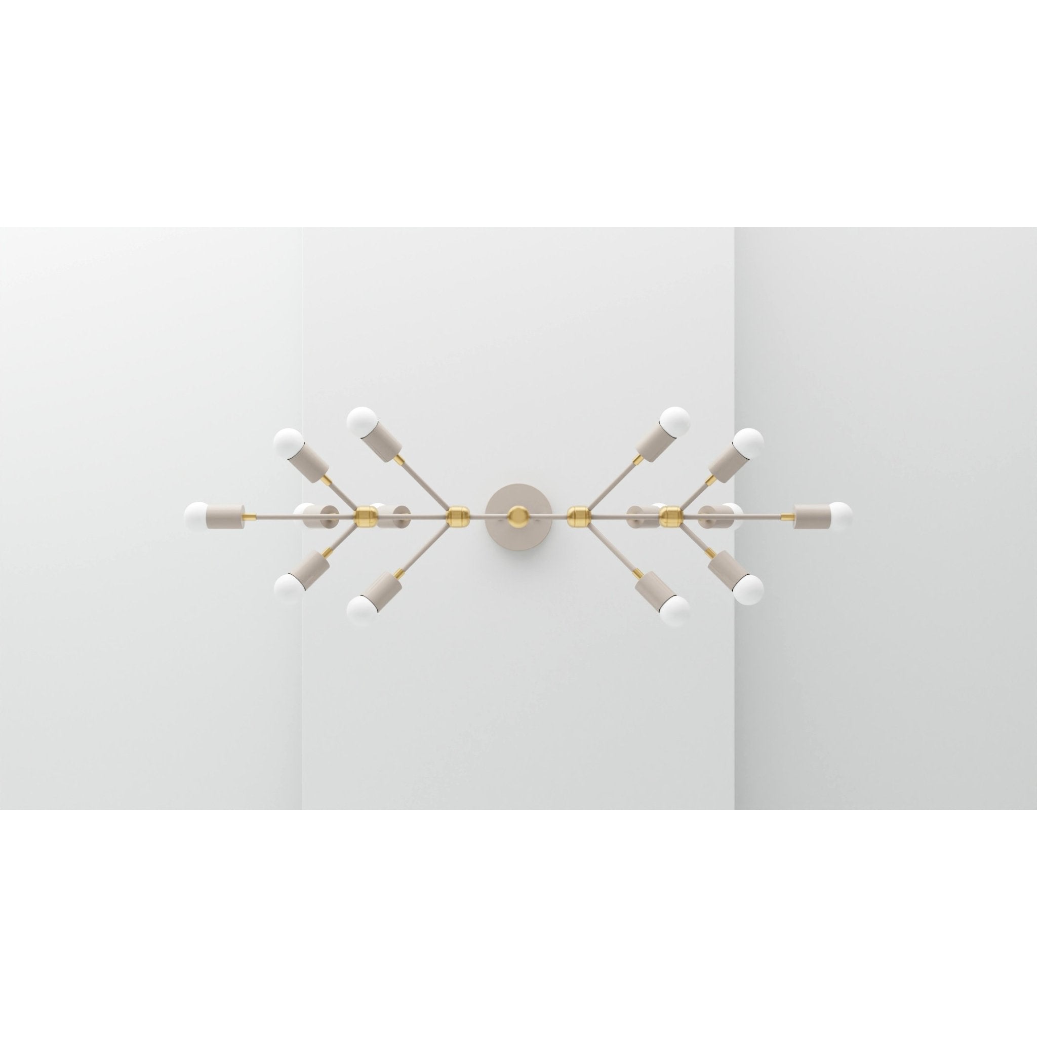 Kate McEnroe New York Claude - Large 14 Light Sputnik Inspired ChandelierChandeliersku - 31102131208249