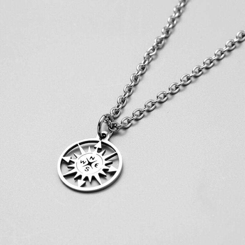Anchor and Compass Necklace for Men — WE ARE ALL SMITH