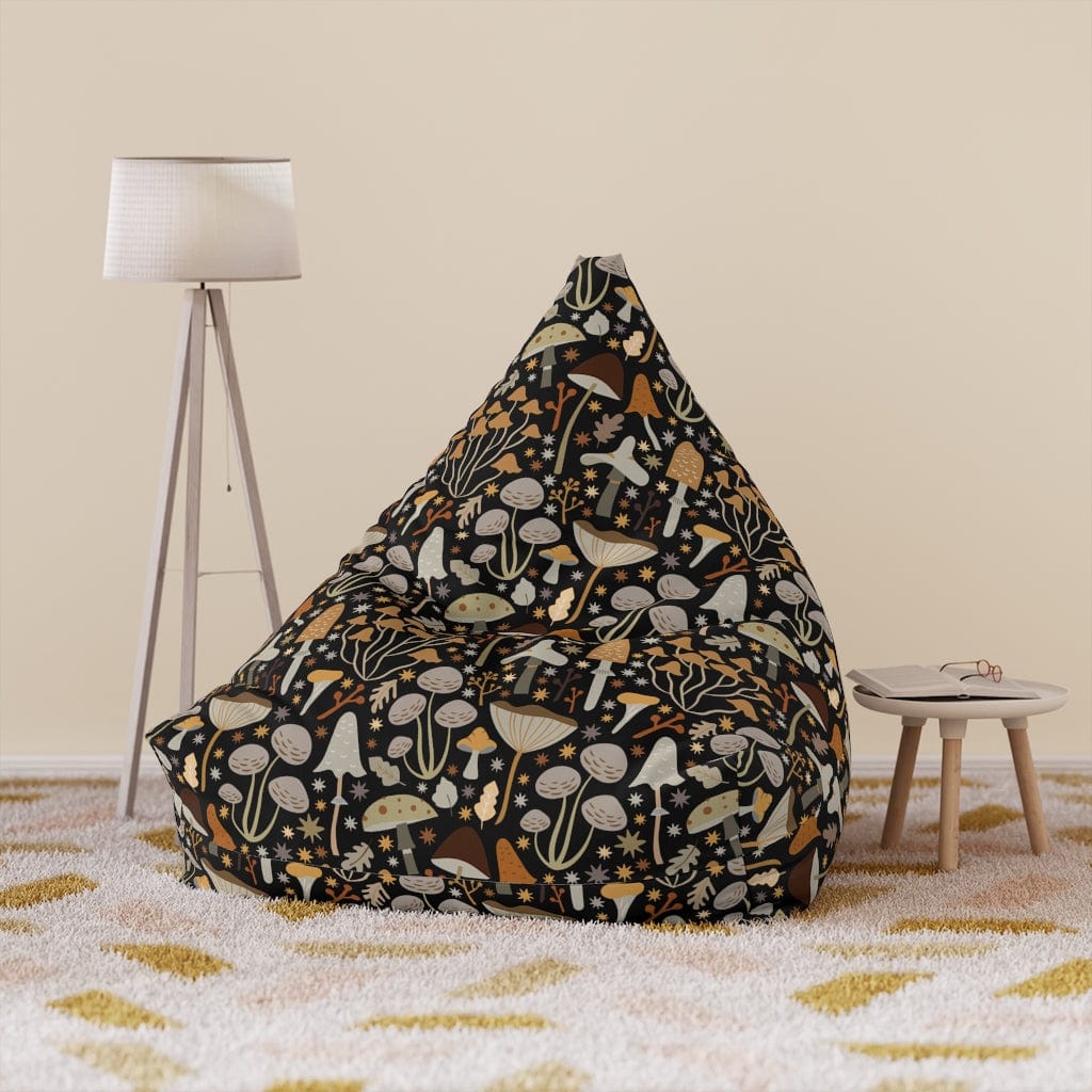 Kate McEnroe New York Cottagecore Mushroom Floral Bean Bag Chair CoverBean Bag Chair Covers27039199832248827705