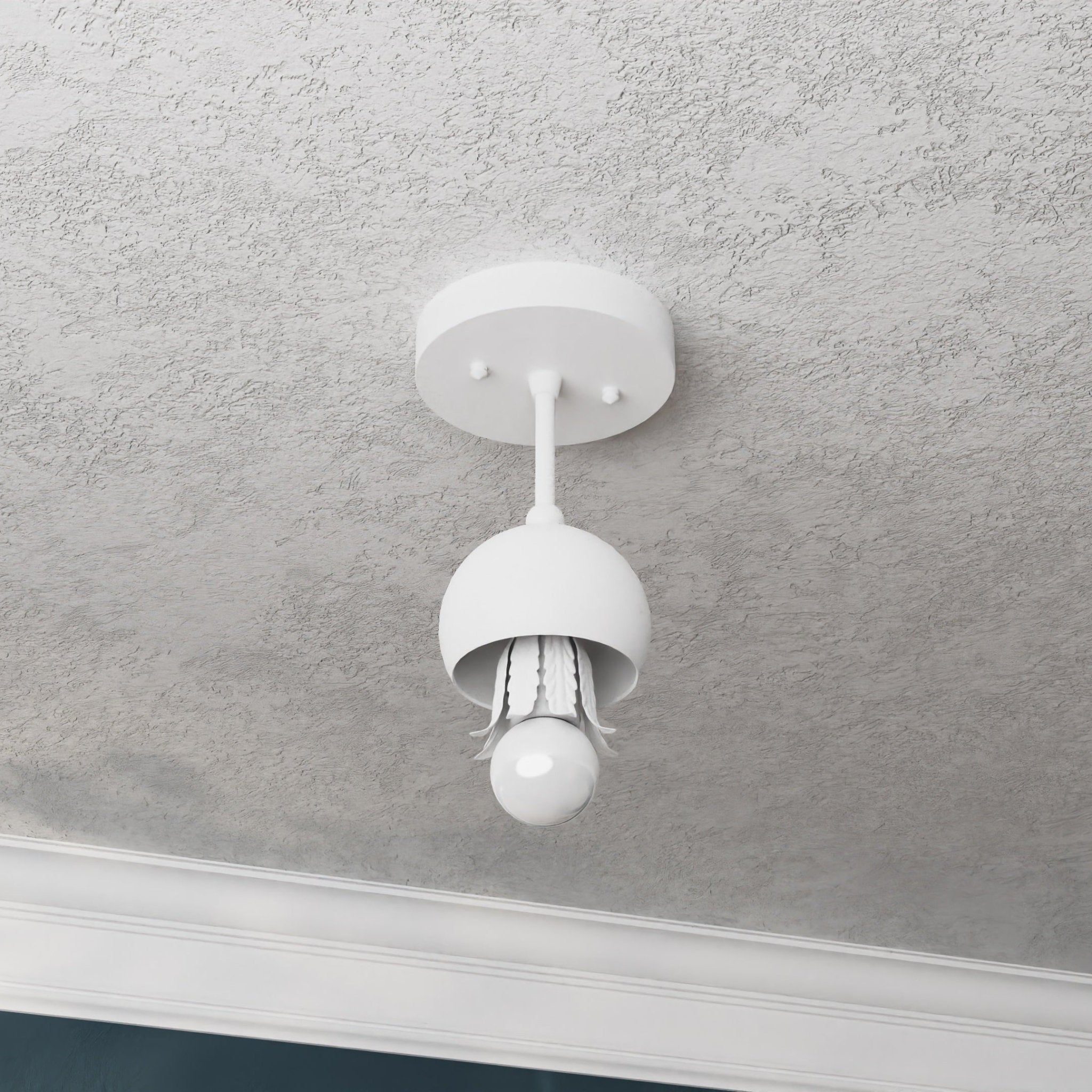 Kate McEnroe New York Cresson - Single Light Semi Flush FixtureSemi Flushsku - 31497576611897