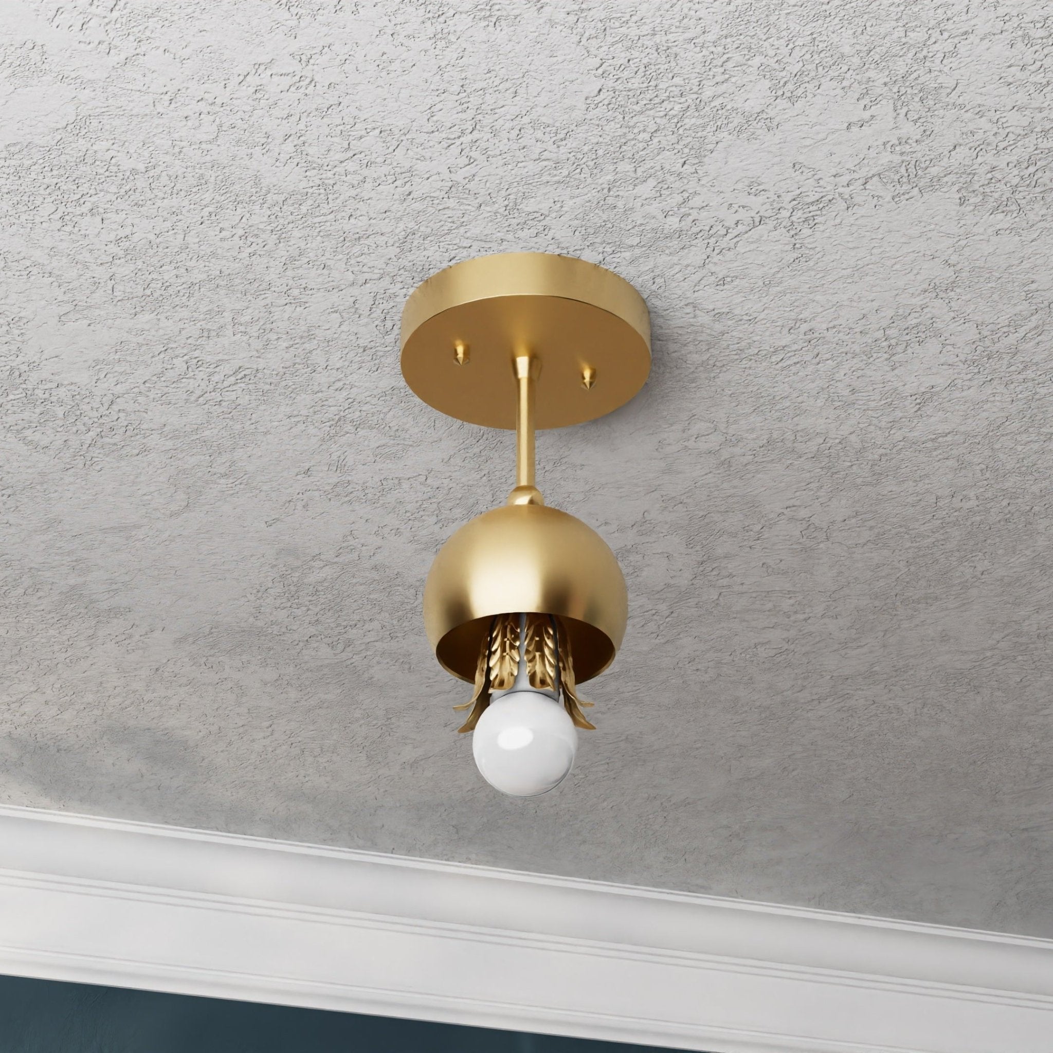 Kate McEnroe New York Cresson - Single Light Semi Flush FixtureSemi Flushsku - 43425631011062