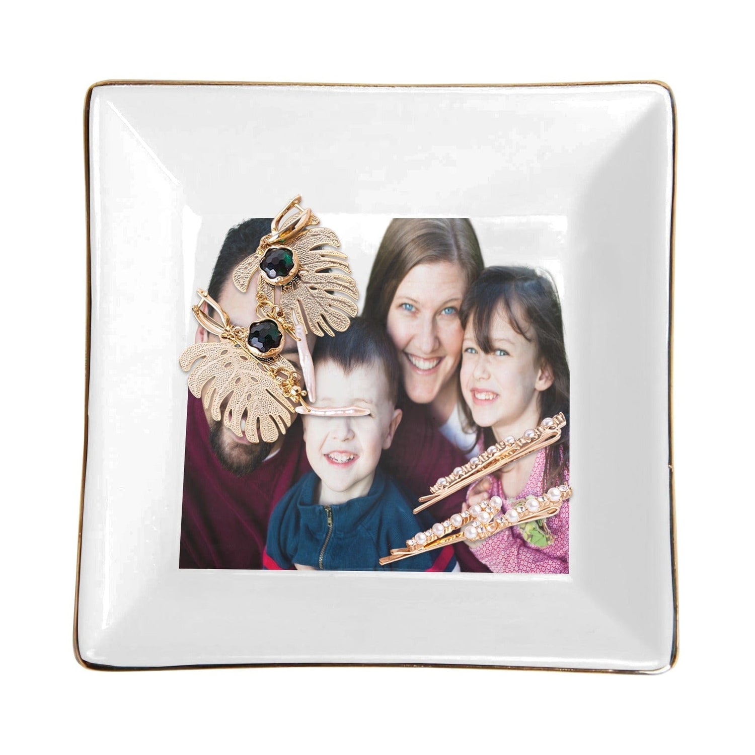 Kate McEnroe New York Custom Photo Jewelry Dish, Mother&