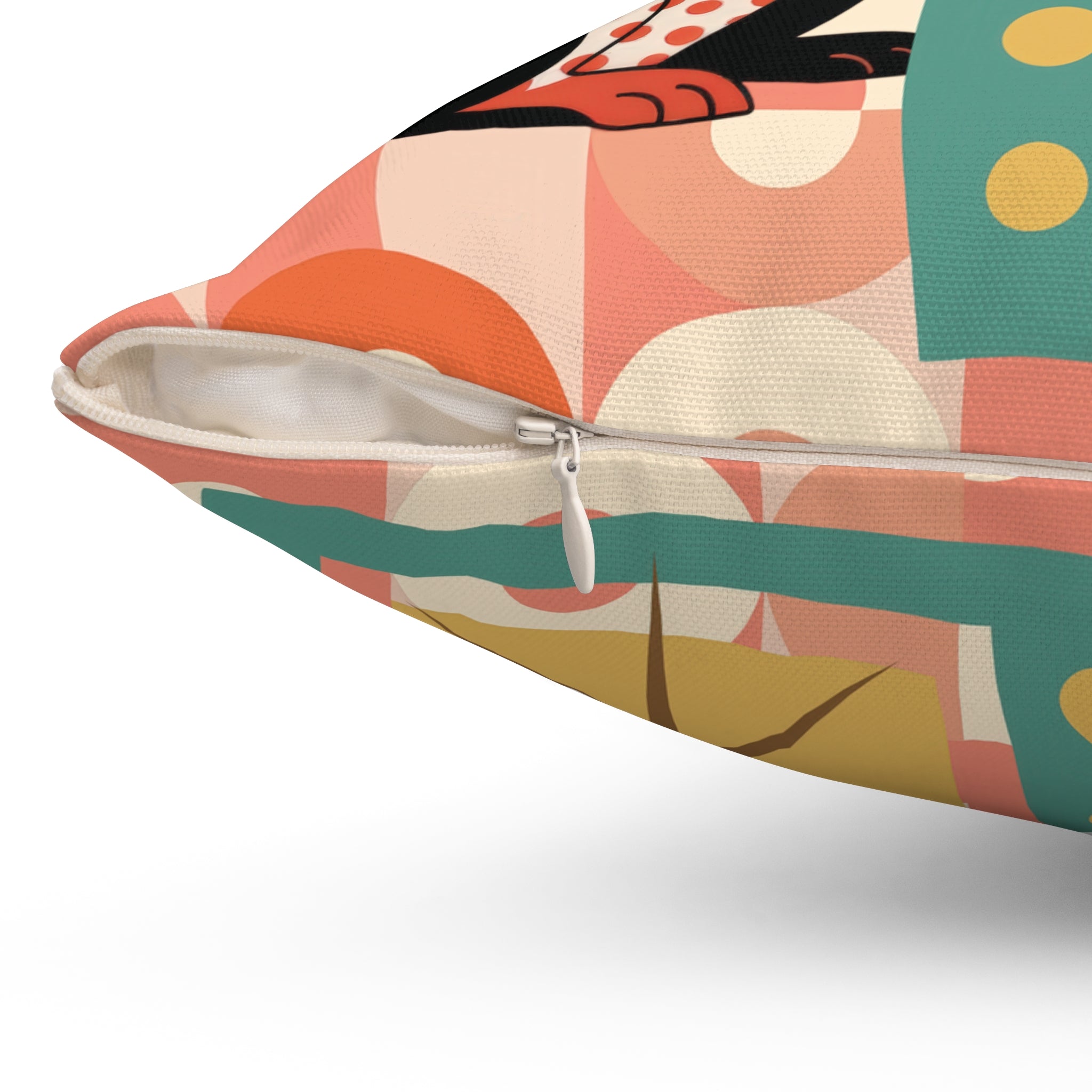 Kate McEnroe New York Dachshund Retro TV Throw Pillow, Mid Century Modern Atomic Dog Starburst AccentThrow Pillows74597257409418051133