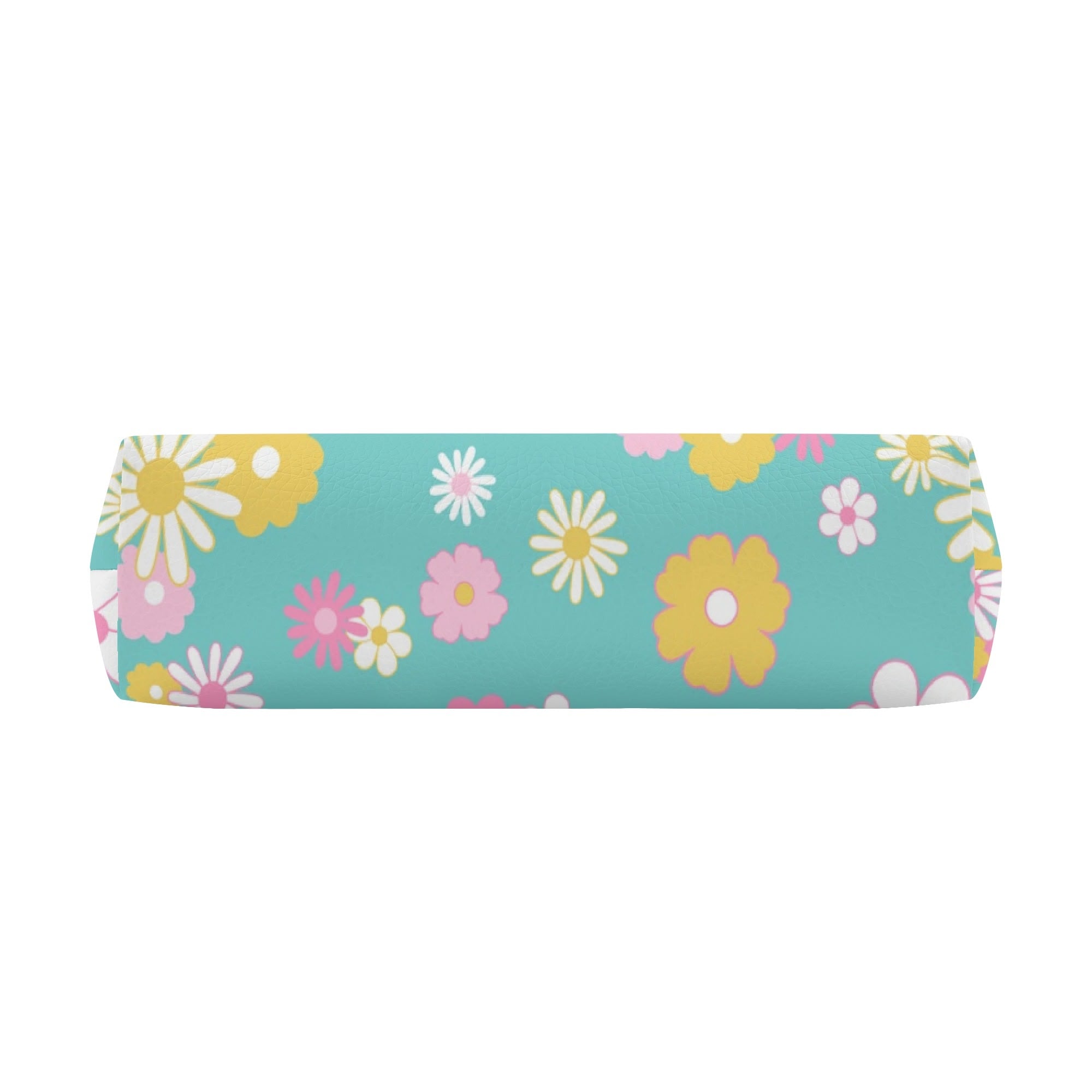 Kate McEnroe New York Daisy Flower Power Mini Purse, Retro Mod 60s Floral Kids Crossbody Bag, Teal Pink Yellow Mid Century HandbagHandbagsW0Z3EM3W - 1