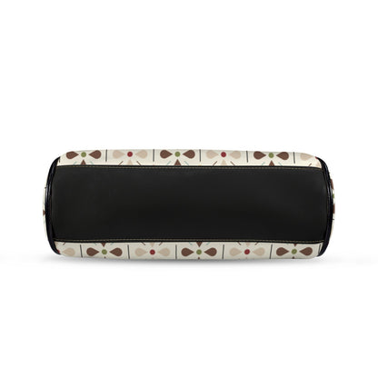 Kate McEnroe New York Danish Modern Floral Scandinavian Mid Century Kiss Lock HandbagCrossbody BagsD3429244