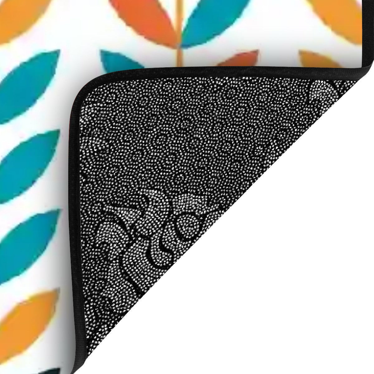 Kate McEnroe New York Danish Modern Floral Stair Treads, Retro Scandinavian Non Slip Step MatStair TreadsugRZe1sNj7