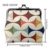 Kate McEnroe New York Danish Modern Geometric Kiss Lock Coin Purse, MCM Retro PouchCoin Purses89TbDnJDer