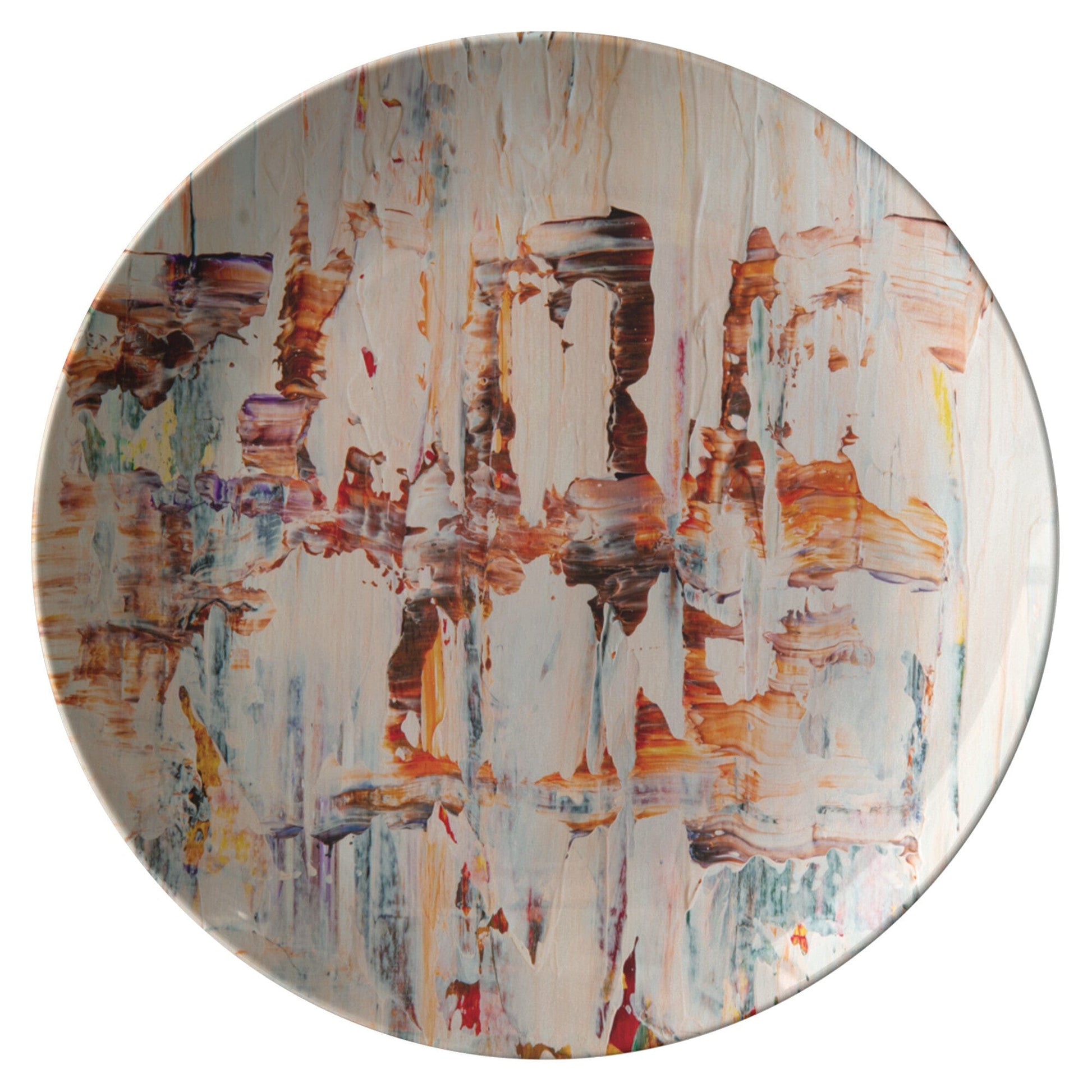 Kate McEnroe New York Dinner Plate in Contemporary Abstract Art Plates