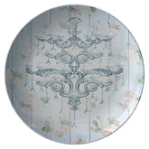 Kate McEnroe New York Dinner Plate in Elegant Shabby Chic ChandeliersPlates9820SINGLE