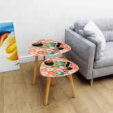 Kate McEnroe New York Doxie Dog, Atomic Kitsch Cat Dachshund Accent Tables, Mid Century Modern Retro Nesting TablesNesting TablesHltJvkKkJG