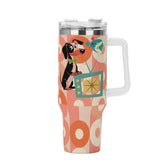 Kate McEnroe New York Doxie Dog Retro Kitschy Mid Century Modern 40oz TumblerTumblersNVOZ3Q2Y-1
