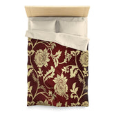 Kate McEnroe New York Duvet Cover in Traditional Indian Floral Paisley, Custom Designed Luxury Floral Duvet Cover, Queen & Twin Size Microfiber Bedding, Home GiftDuvet Covers21757654495186167074