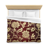 Kate McEnroe New York Duvet Cover in Traditional Indian Floral Paisley, Custom Designed Luxury Floral Duvet Cover, Queen & Twin Size Microfiber Bedding, Home GiftDuvet Covers21757654495186167074