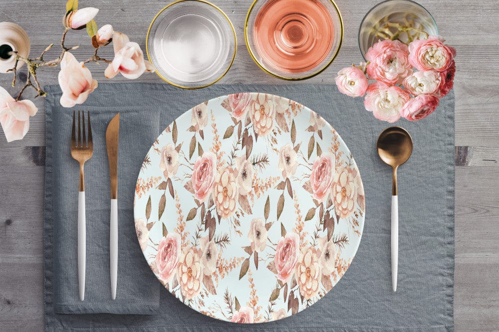 Kate McEnroe New York Elegant Floral Dinner PlatesPlates9820SINGLE