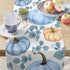 Kate McEnroe New York Fall Table Runner Blue Pumpkin Farmhouse Floral Thanksgiving DecorTable Runners10887444341079734443